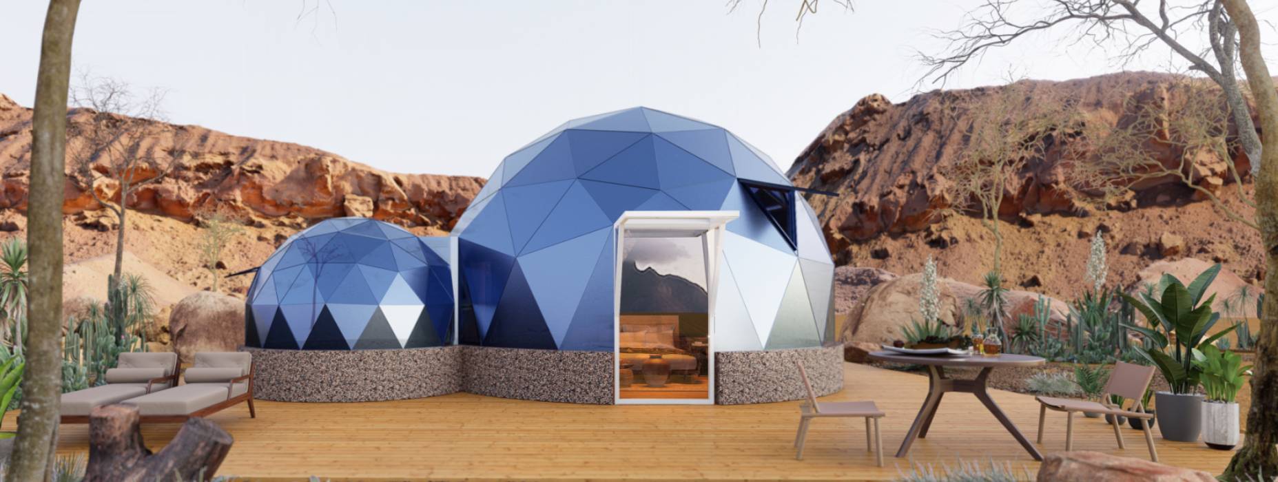 王益区球形智能光伏玻璃星空房